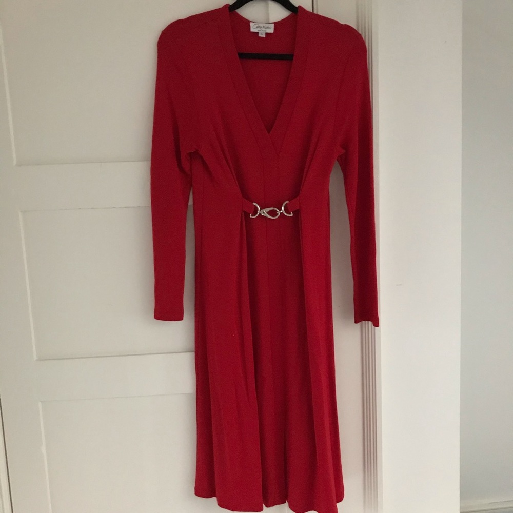 Red dress